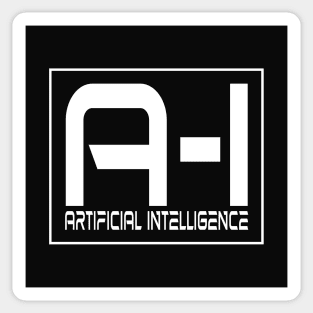 AI Artificial Intelligence Sticker